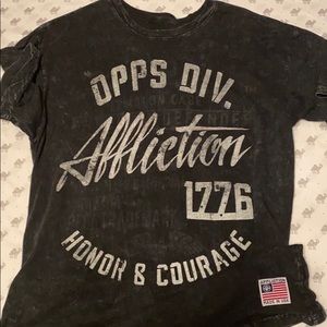 Men’s Affliction Tee, gently worn.